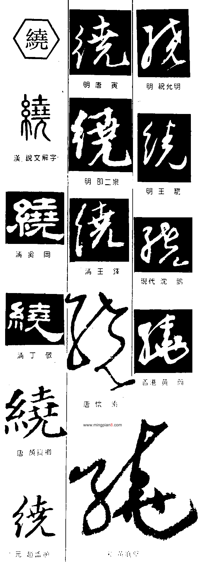 绕